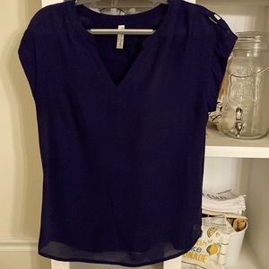Women’s navy top
